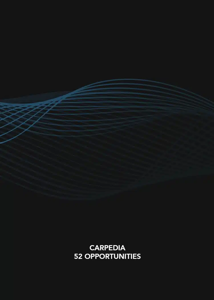 Carpedia 52 Opportunities first page